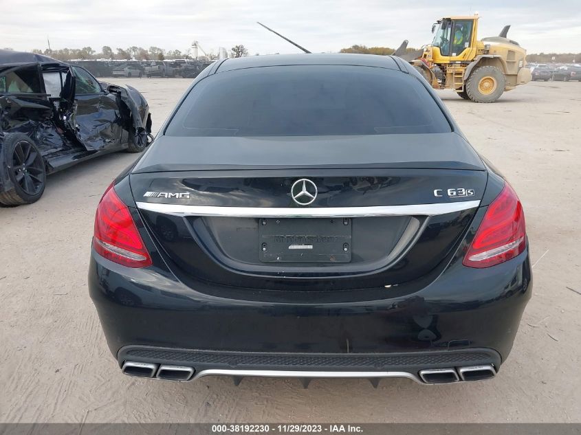 2016 MERCEDES-BENZ AMG C 63 S 55SWF8HB6GU112180
