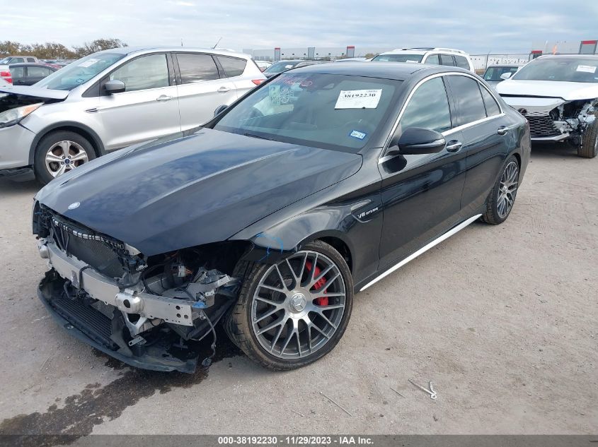 2016 MERCEDES-BENZ AMG C 63 S 55SWF8HB6GU112180