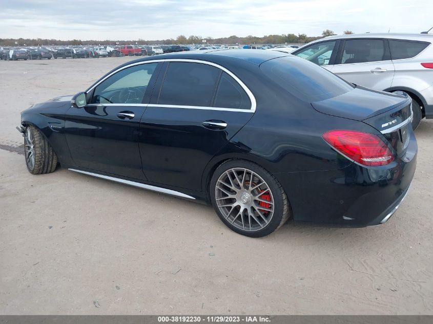 2016 MERCEDES-BENZ AMG C 63 S 55SWF8HB6GU112180