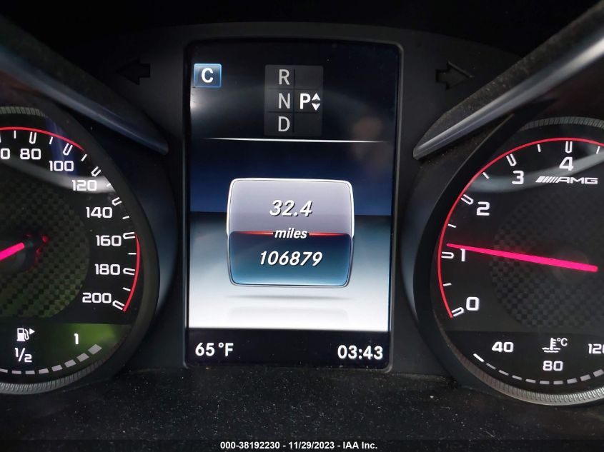 2016 MERCEDES-BENZ AMG C 63 S 55SWF8HB6GU112180