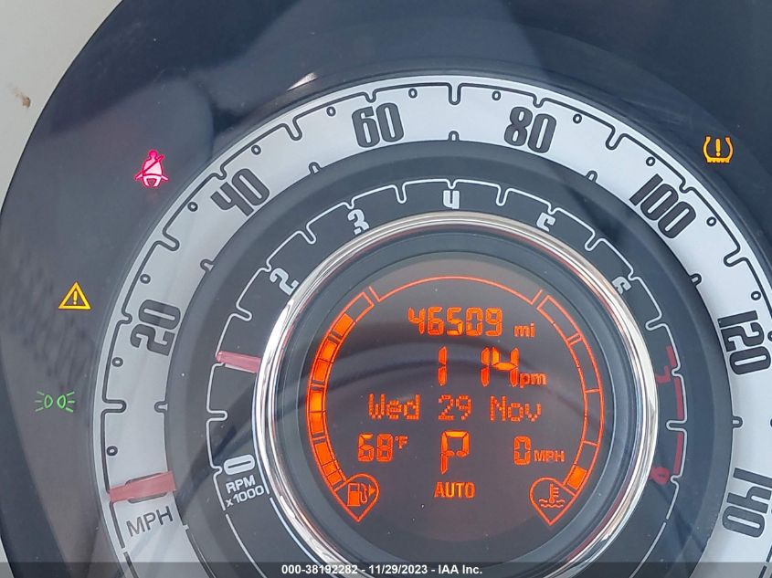 2013 FIAT 500 LOUNGE - 3C3CFFCR3DT561363
