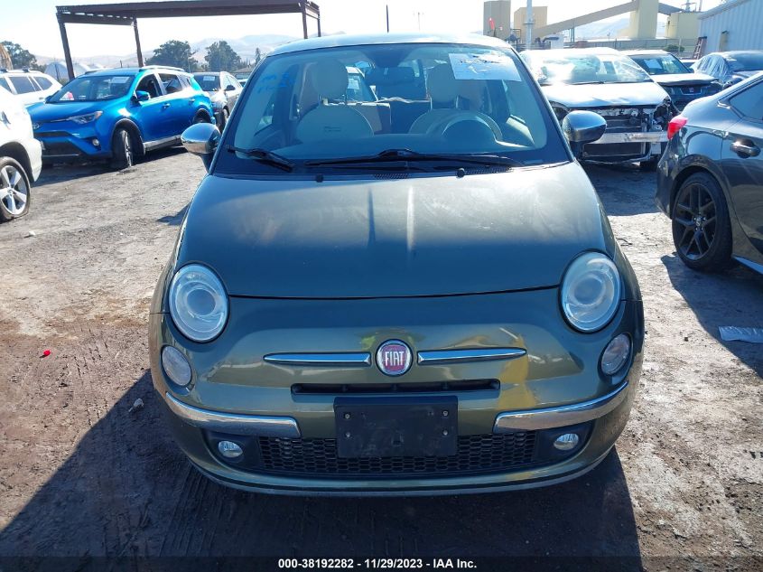 2013 FIAT 500 LOUNGE - 3C3CFFCR3DT561363