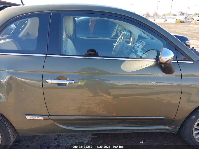 2013 FIAT 500 LOUNGE - 3C3CFFCR3DT561363