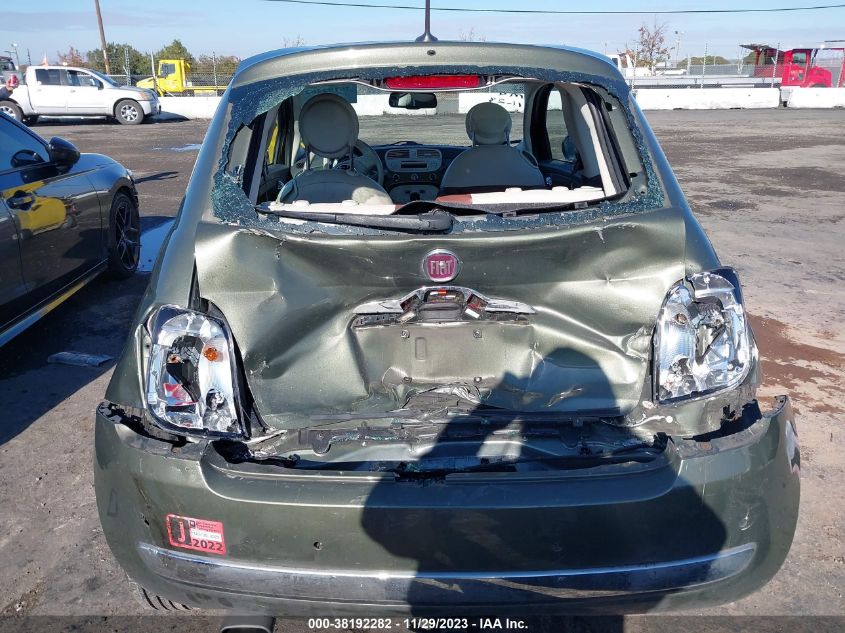 2013 FIAT 500 LOUNGE - 3C3CFFCR3DT561363