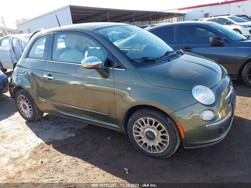 2013 FIAT 500 LOUNGE - 3C3CFFCR3DT561363