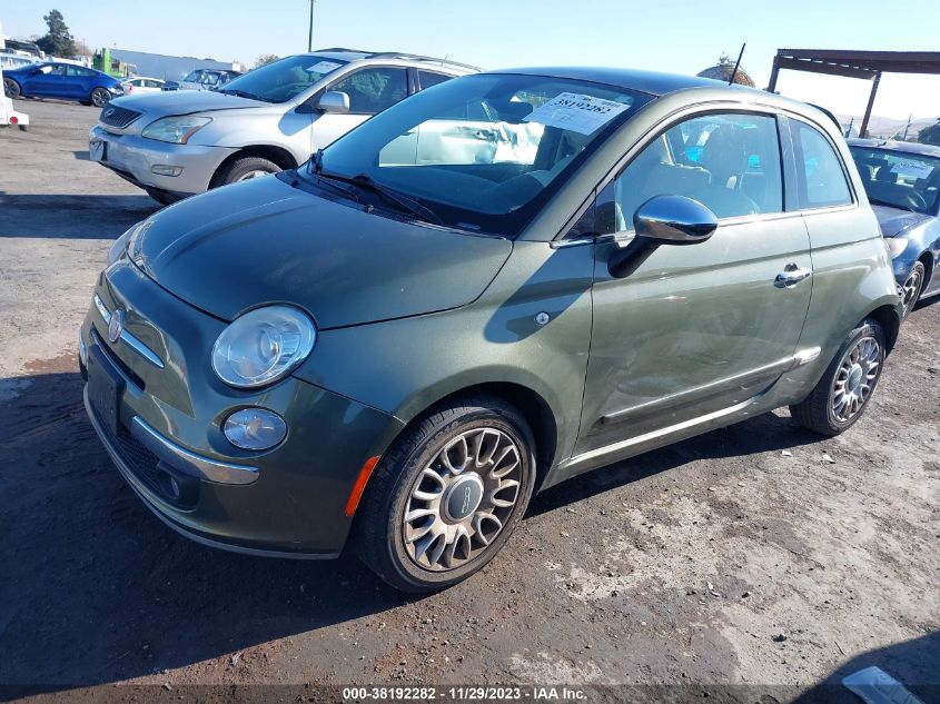 2013 FIAT 500 LOUNGE - 3C3CFFCR3DT561363