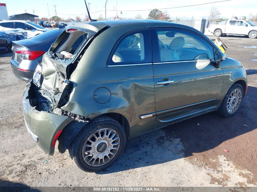 2013 FIAT 500 LOUNGE - 3C3CFFCR3DT561363