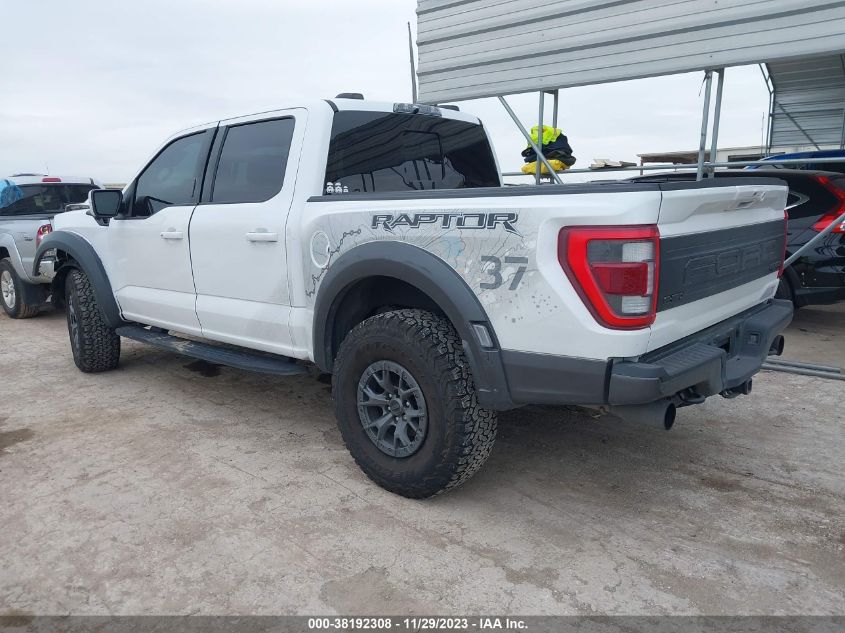 2022 FORD F-150 RAPTOR - 1FTFW1RG3NFA88142