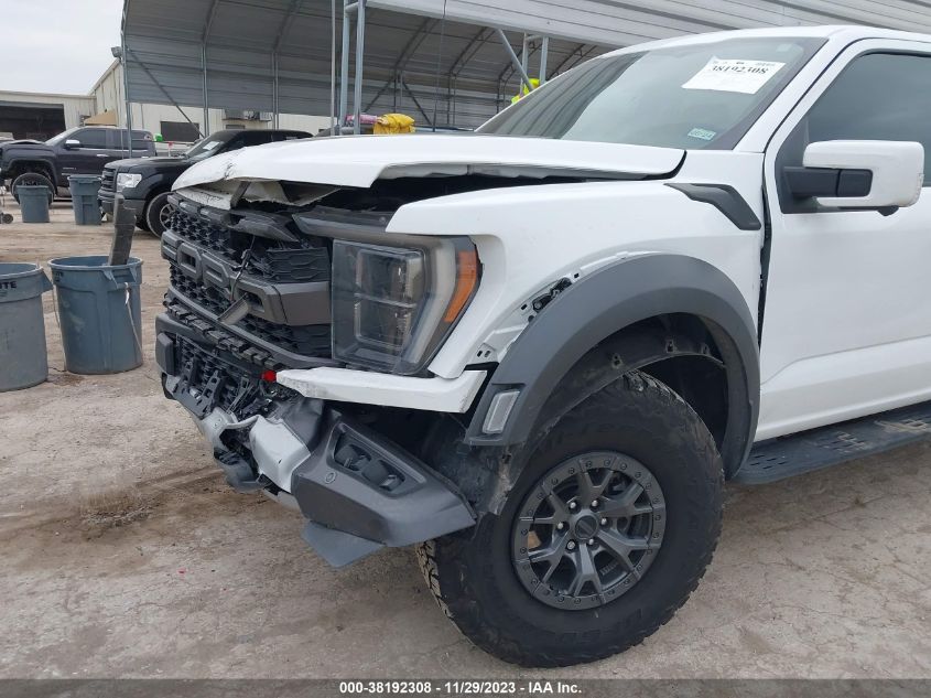 2022 FORD F-150 RAPTOR - 1FTFW1RG3NFA88142