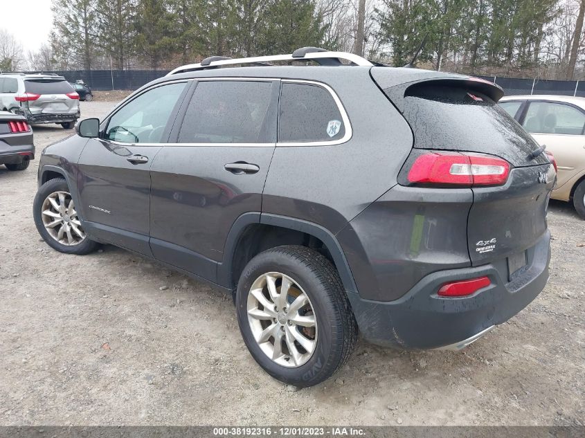 2015 JEEP CHEROKEE LIMITED - 1C4PJMDS3FW752862