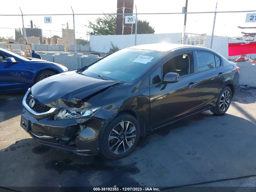 2013 HONDA CIVIC SDN EX-L 19XFB2F97DE238835