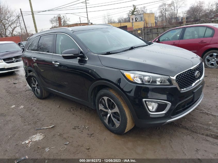 2017 KIA SORENTO EX - 5XYPH4A16HG268708