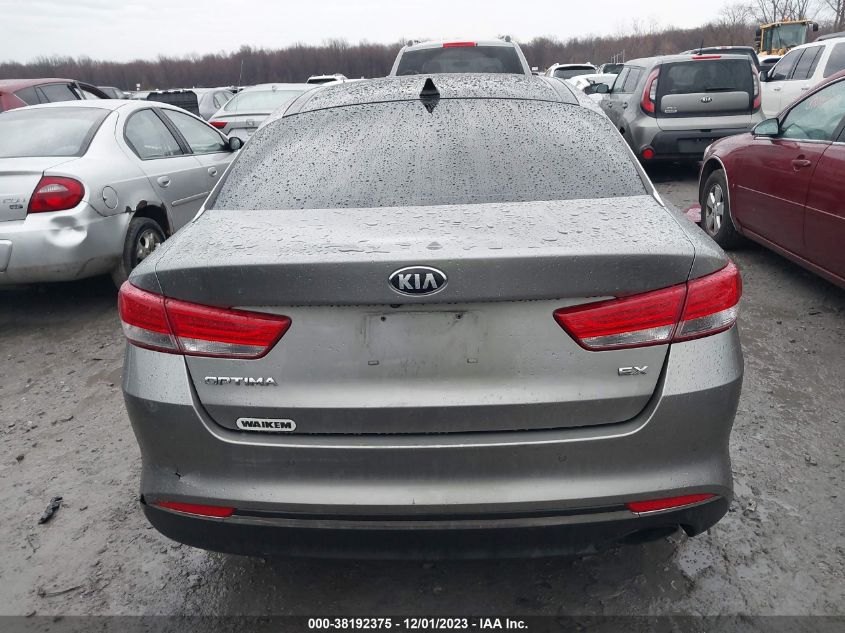 2018 KIA OPTIMA EX - 5XXGU4L37JG187138