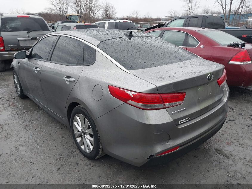 2018 KIA OPTIMA EX - 5XXGU4L37JG187138