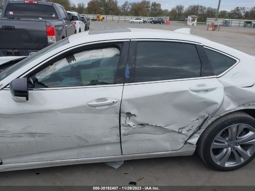 2021 ACURA TLX TECHNOLOGY - 19UUB5F40MA001606
