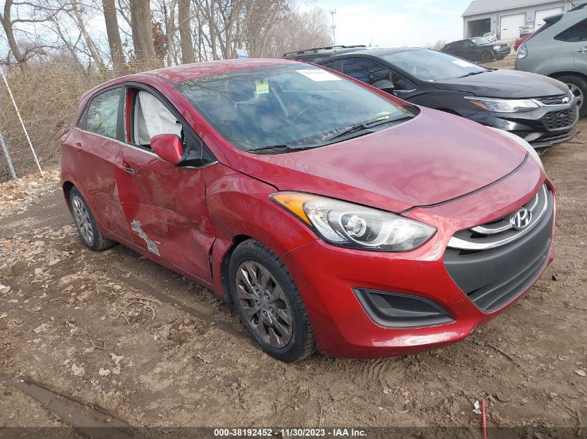 2017 HYUNDAI ELANTRA GT - KMHD35LH1HU374172