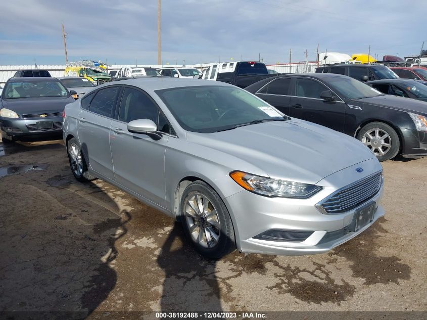 2017 FORD FUSION SE - 3FA6P0H76HR167939