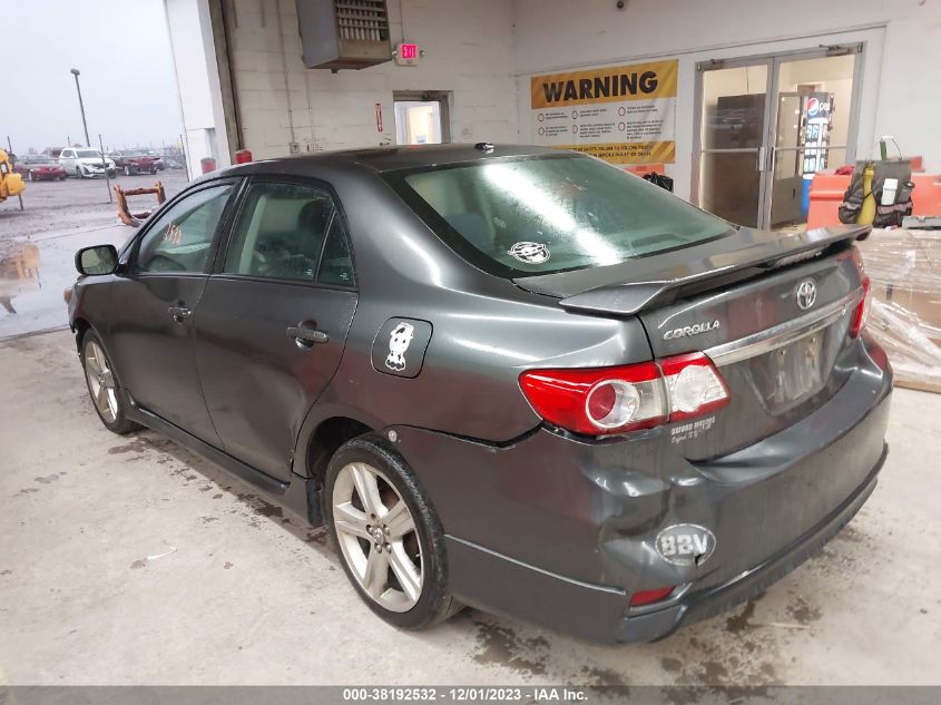 2013 TOYOTA COROLLA S - 2T1BU4EE3DC039167