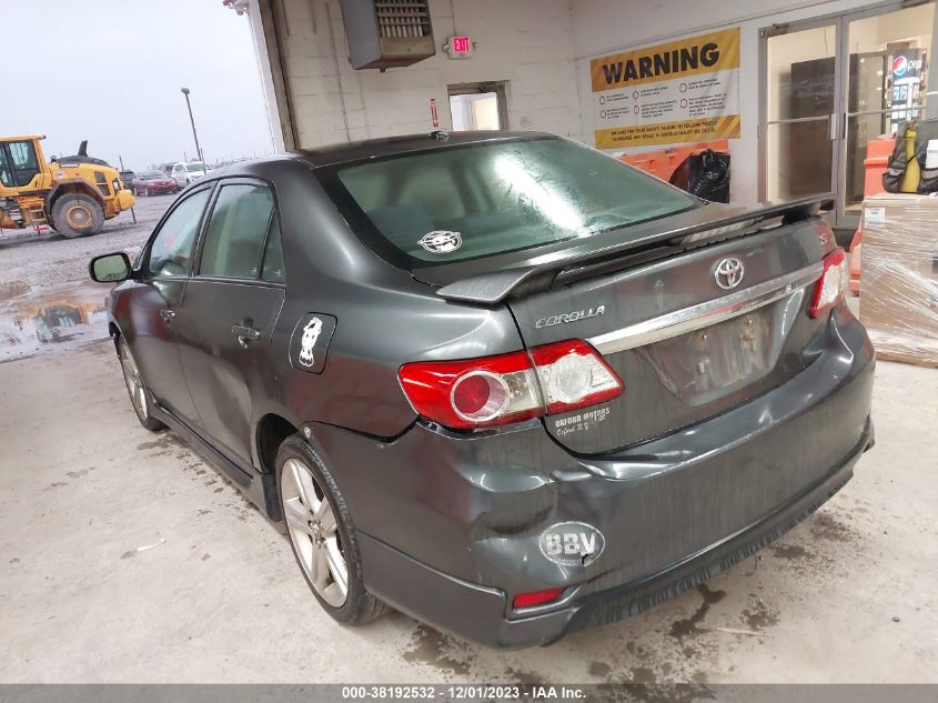 2013 TOYOTA COROLLA S - 2T1BU4EE3DC039167