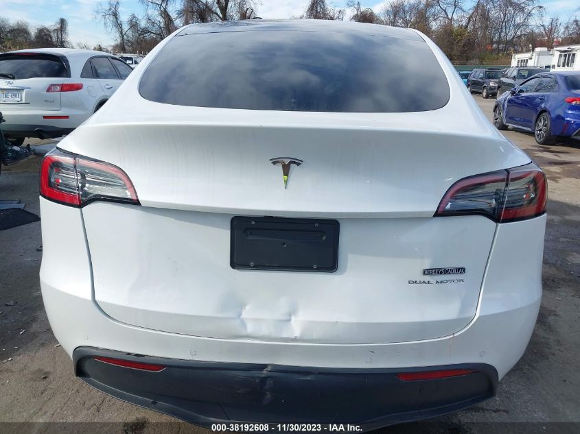 2021 TESLA MODEL Y LONG RANGE - 5YJYGDEE4MF209145