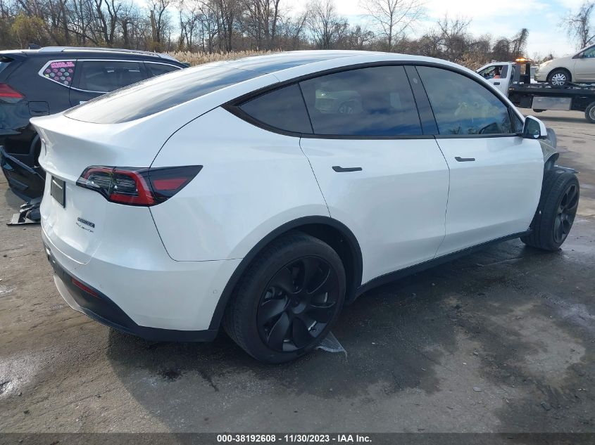 2021 TESLA MODEL Y LONG RANGE - 5YJYGDEE4MF209145