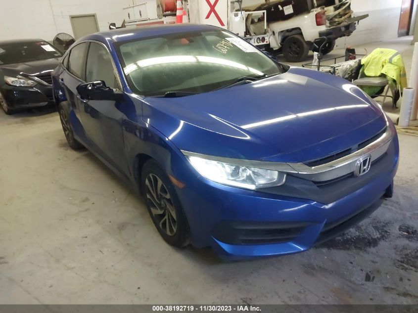 2018 HONDA CIVIC EX - 2HGFC2F79JH607482