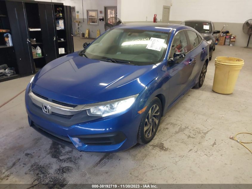 2018 HONDA CIVIC EX - 2HGFC2F79JH607482