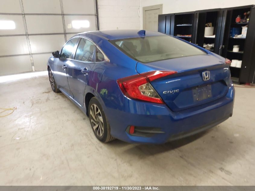 2018 HONDA CIVIC EX - 2HGFC2F79JH607482