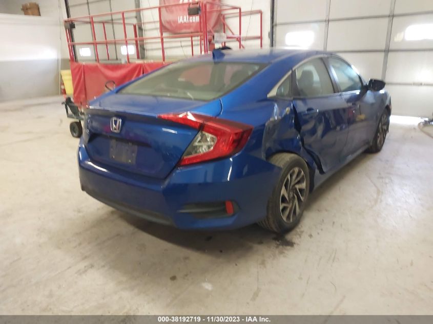2018 HONDA CIVIC EX - 2HGFC2F79JH607482