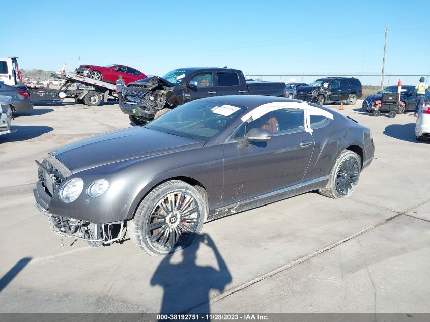 2014 BENTLEY CONTINENTAL GT V8 SCBFT7ZA9EC087279