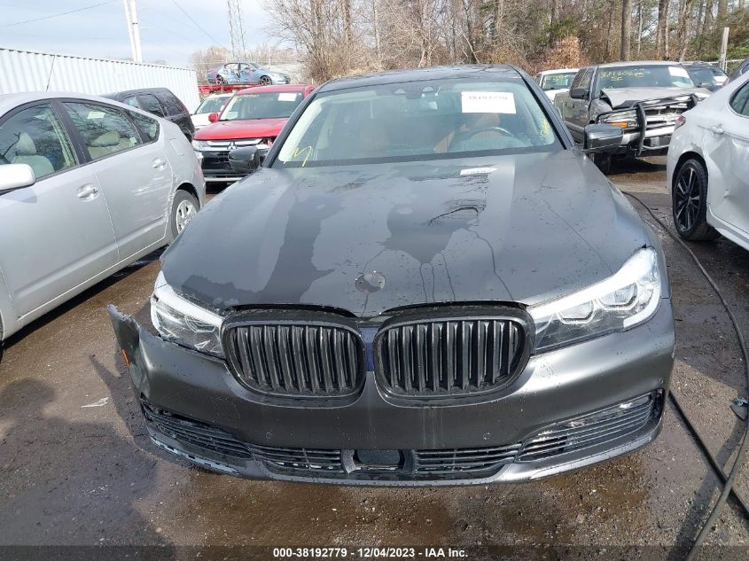 2018 BMW 740I XDRIVE - WBA7E4C51JGV24262