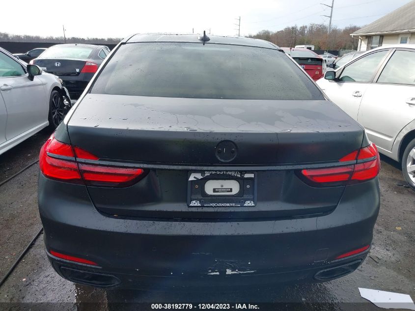 2018 BMW 740I XDRIVE - WBA7E4C51JGV24262