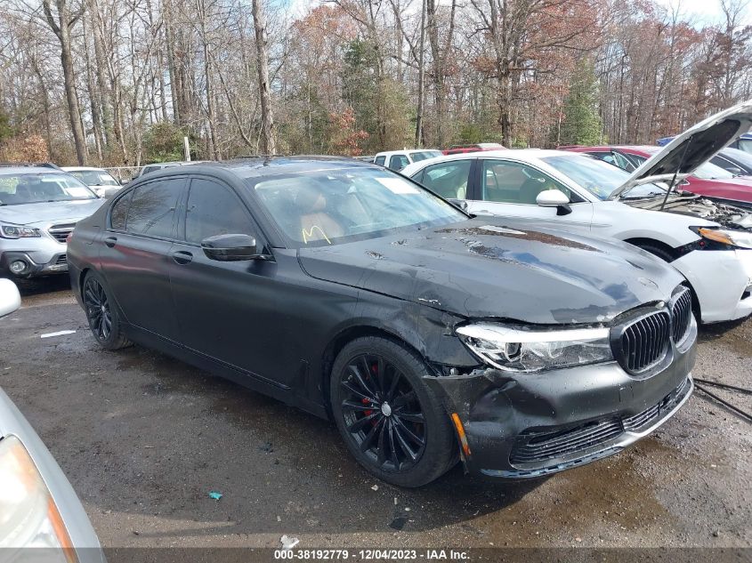 2018 BMW 740I XDRIVE - WBA7E4C51JGV24262