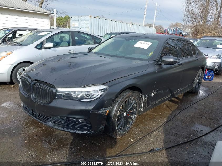 2018 BMW 740I XDRIVE - WBA7E4C51JGV24262