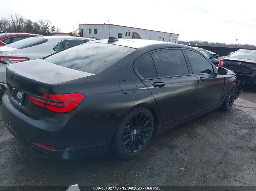 2018 BMW 740I XDRIVE - WBA7E4C51JGV24262