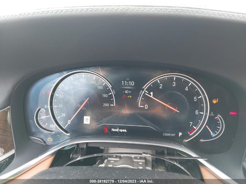 2018 BMW 740I XDRIVE - WBA7E4C51JGV24262
