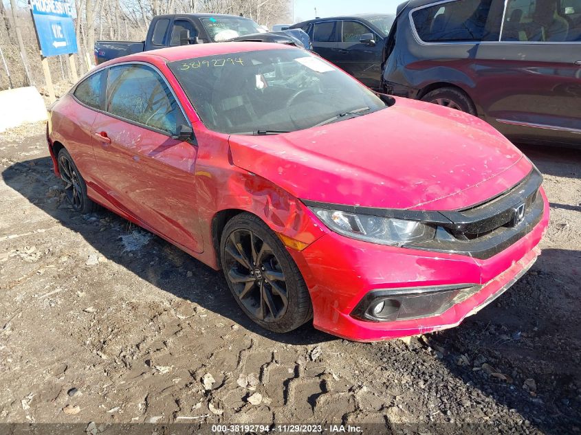 2019 HONDA CIVIC SPORT - 2HGFC4B86KH30341