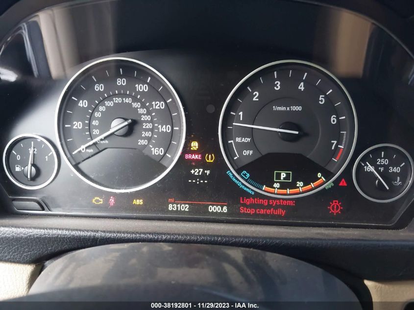 2014 BMW 335I XDRIVE WBA3B9G58ENR91503