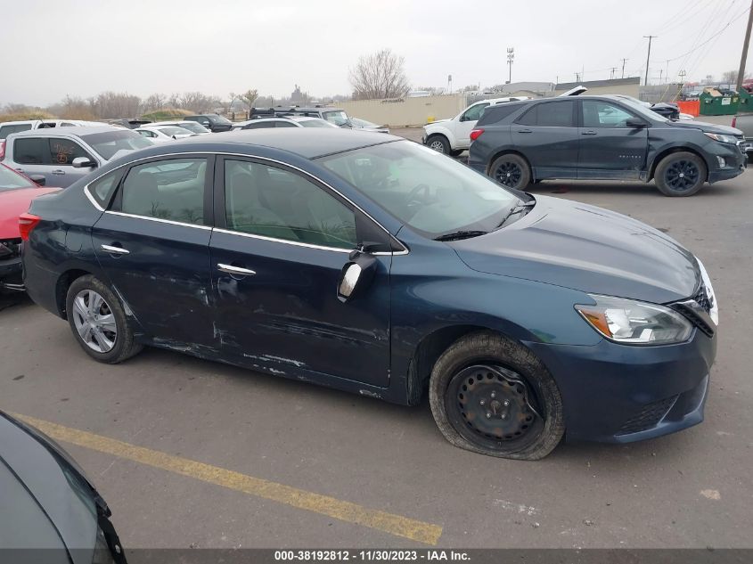 2016 NISSAN SENTRA SR/SL/S/SV/FE+ S - 3N1AB7AP0GY215402