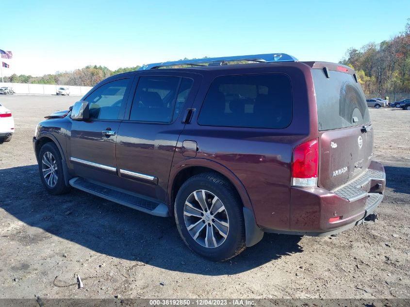 2015 NISSAN ARMADA SL - 5N1BA0ND2FN602164