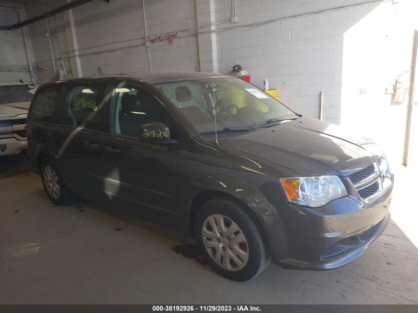 2015 DODGE GRAND CARAVAN SE - 2C4RDGBG2FR570269