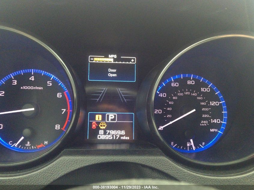 2019 SUBARU OUTBACK 2.5I - 4S4BSABC2K3371223