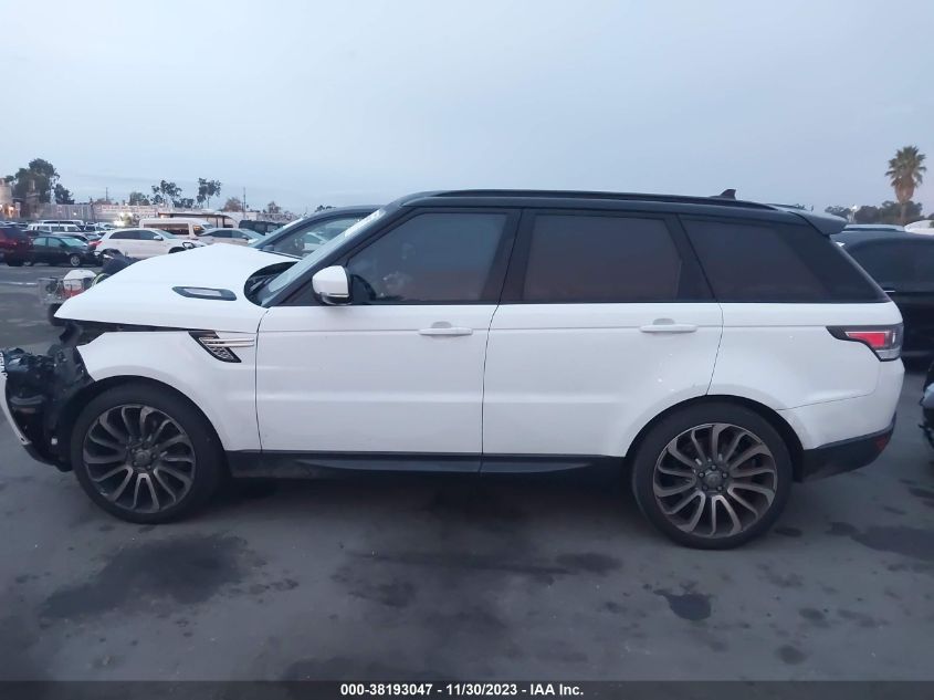 2016 LAND ROVER RANGE ROVER SPORT HSE - SALWR2KF2GA662690