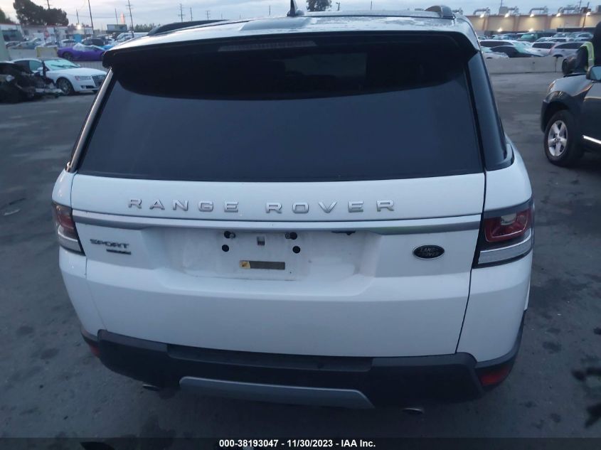 2016 LAND ROVER RANGE ROVER SPORT HSE - SALWR2KF2GA662690