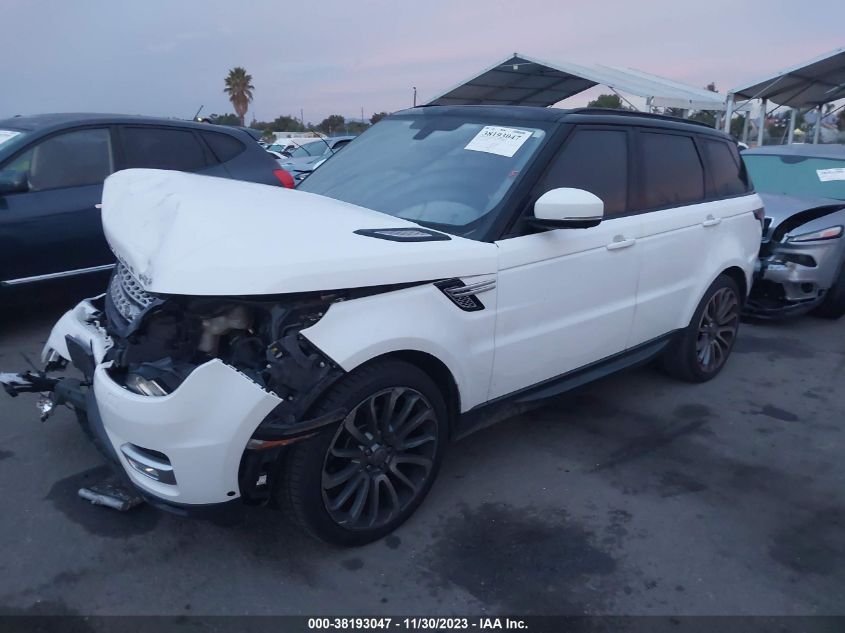 2016 LAND ROVER RANGE ROVER SPORT HSE - SALWR2KF2GA662690