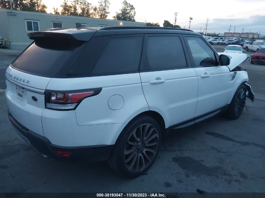 2016 LAND ROVER RANGE ROVER SPORT HSE - SALWR2KF2GA662690