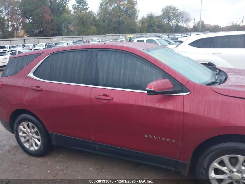 2018 CHEVROLET EQUINOX LT - 3GNAXJEV8JS555371