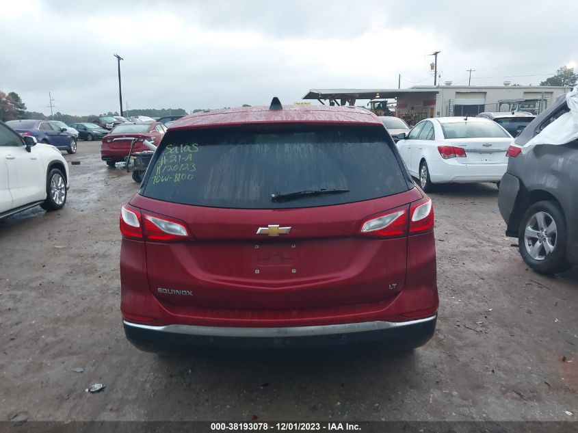 2018 CHEVROLET EQUINOX LT - 3GNAXJEV8JS555371