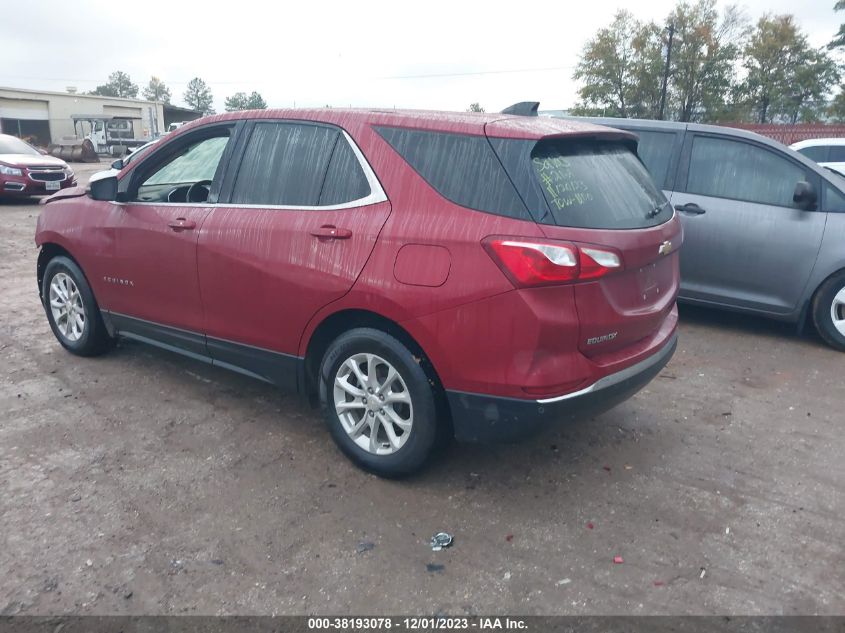 2018 CHEVROLET EQUINOX LT - 3GNAXJEV8JS555371