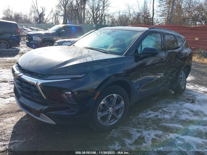 VIN 3GNKBCR4XPS228852 2023 CHEVROLET BLAZER 2LT